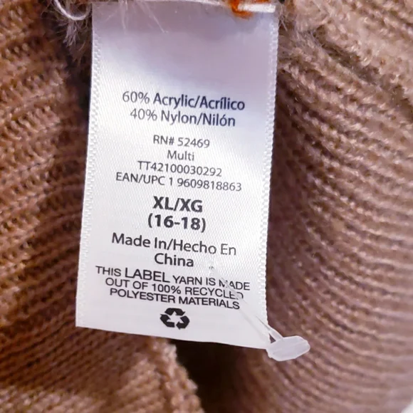 Leopard print Cardigan Size XL - Picture 5 of 7